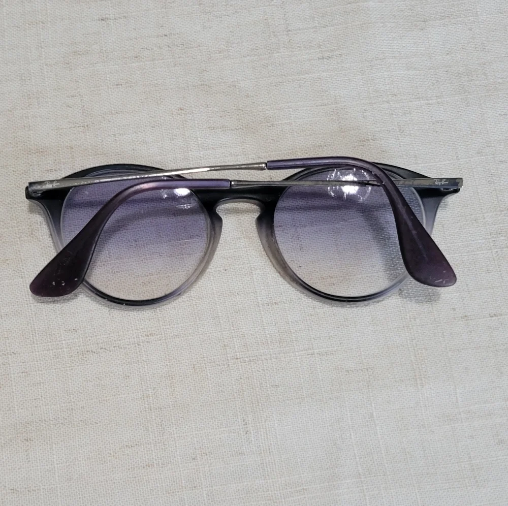 Ray-Ban Optics Eyewear Sunglasses Clear Lens RB4243 6225/19 Italy Unisex Round